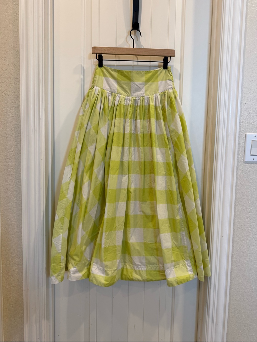 Maeve Gingham Full Skirt - Picture 4 of 8